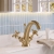 Delphi Windsor Crosshead Brushed Brass Mono Basin Mixer Tap (inc Pop-Up Waste) | Thumbnail Image