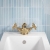 Delphi Windsor Crosshead Brushed Brass Bidet Mixer Tap (inc Waste) | Thumbnail Image