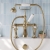 Delphi Windsor Crosshead Brushed Brass Bath Shower Mixer Tap (inc Kit) | Thumbnail Image