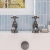 Delphi Windsor Crosshead Brushed Pewter Bath Hot and Cold Taps Pair | Thumbnail Image