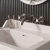 Delphi Windsor Crosshead Brushed Pewter 3-Hole Wall Mounted Basin Mixer Tap | Thumbnail Image