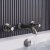 Delphi Windsor Crosshead Brushed Pewter 3-Hole Wall Mounted Bath Filler Tap | Thumbnail Image
