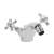 Delphi Windsor Crosshead Chrome Bidet Mixer Tap (inc Waste) | Thumbnail Image