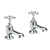 Delphi Windsor Crosshead Chrome Bath Hot and Cold Taps Pair | Thumbnail Image