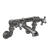 Delphi Windsor Crosshead Brushed Pewter Wall Mounted Bath Filler Tap | Thumbnail Image