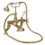 Delphi Windsor Crosshead Brushed Brass Bath Shower Mixer Tap (inc Kit) | Thumbnail Image