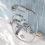 Delphi Windsor Crosshead Chrome Bath Shower Mixer Tap Pillar Mounted | Thumbnail Image