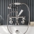 Delphi Windsor Crosshead Chrome Wall Mounted Bath Shower Mixer Tap | Thumbnail Image