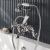 Delphi Windsor Crosshead Chrome Wall Mounted Bath Shower Mixer Tap | Thumbnail Image