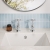 Delphi Windsor Crosshead Chrome Basin Hot and Cold Taps Pair | Thumbnail Image