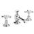 Delphi Windsor Crosshead Chrome 3-Hole Basin Mixer Tap (inc Pop-Up Waste) | Thumbnail Image