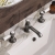 Delphi Windsor Lever Brushed Pewter 3-Hole Basin Mixer Tap (inc Pop-Up Waste) | Thumbnail Image
