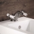 Delphi Windsor Lever Brushed Pewter Bidet Mixer Tap (inc Waste) | Thumbnail Image
