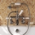 Delphi Windsor Lever Brushed Pewter Wall Mounted Bath Shower Mixer Tap | Thumbnail Image