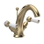 Delphi Windsor Lever Brushed Brass Mono Basin Mixer Tap (inc Pop-Up Waste) | Thumbnail Image
