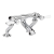 Delphi Windsor Lever Chrome Pillar Mounted Bath Filler Tap | Thumbnail Image