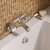 Delphi Windsor Lever Chrome Wall Mounted Bath Filler Tap | Thumbnail Image