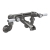 Delphi Windsor Lever Brushed Pewter Wall Mounted Bath Filler Tap | Thumbnail Image