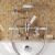 Delphi Windsor Lever Chrome Wall Mounted Bath Shower Mixer Tap | Thumbnail Image