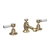 Delphi Windsor Lever Brushed Brass 3-Hole Basin Mixer Tap (inc Pop-Up Waste) | Thumbnail Image