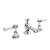 Delphi Windsor Lever Chrome 3-Hole Basin Mixer Tap (inc Pop-Up Waste) | Thumbnail Image