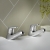 Deva Adore Modern Bath Taps Pair - Chrome | Thumbnail Image