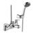 Deva Adore Deck Mounted Bath Shower Mixer Tap - Chrome | Thumbnail Image