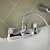 Deva Adore Deck Mounted Bath Shower Mixer Tap - Chrome | Thumbnail Image