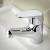 Deva Adore Mono Basin Mixer Tap with Press Top Waste - Chrome | Thumbnail Image