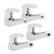 Deva Adore Basin Taps and Bath Taps - Chrome
