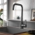 Deva Ashworth Kitchen Sink Mixer Tap - Matt Black