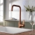 Deva Ashworth Kitchen Sink Mixer Tap - Copper