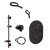Deva Aurajet Aio Concealed Shower Pack - Matt Black