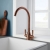 Deva Carlow Kitchen Sink Mixer Tap - Copper