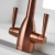 Deva Carlow Kitchen Sink Mixer Tap - Copper