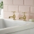 Deva Coronation Bath Taps Pair - Gold | Thumbnail Image