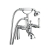 Deva Georgian Pillar Mounted Bath Shower Mixer Tap - Chrome | Thumbnail Image