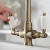 Deva Georgian Mono Kitchen Sink Mixer Tap Bronze | Thumbnail Image