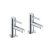 Deva Insignia Basin Taps Pair - Chrome | Thumbnail Image