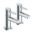 Deva Insignia Bath Taps Pair - Chrome