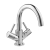 Deva Insignia Mono Basin Mixer Tap Dual Handle with Press Top Waste - Chrome