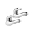 Deva Lace Modern Bath Taps Pair - Chrome | Thumbnail Image