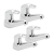 Deva Lace Basin Taps and Bath Taps - Chrome