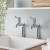 Deva Lever Action Bathroom Bib Taps - Chrome | Thumbnail Image