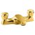 Deva Profile Deck Mounted Bath Filler Tap - Gold