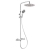 Deva Kiri Satinjet MK2 Cool Touch Bar Shower with Diverter and Adjustable Rail - Chrome