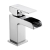 Deva Sparkle MK2 Waterfall Mono Single Lever Basin Mixer Tap with Press Top Waste - Chrome