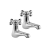 Deva Tudor Traditional Basin Taps Pair - Chrome | Thumbnail Image