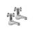 Deva Tudor Traditional Bath Taps Pair - Chrome | Thumbnail Image