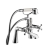 Deva Tudor Pillar Mounted Bath Shower Mixer Tap - Chrome | Thumbnail Image